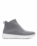 CLARKS Knitted Ankle-Length Lace-Up Boots