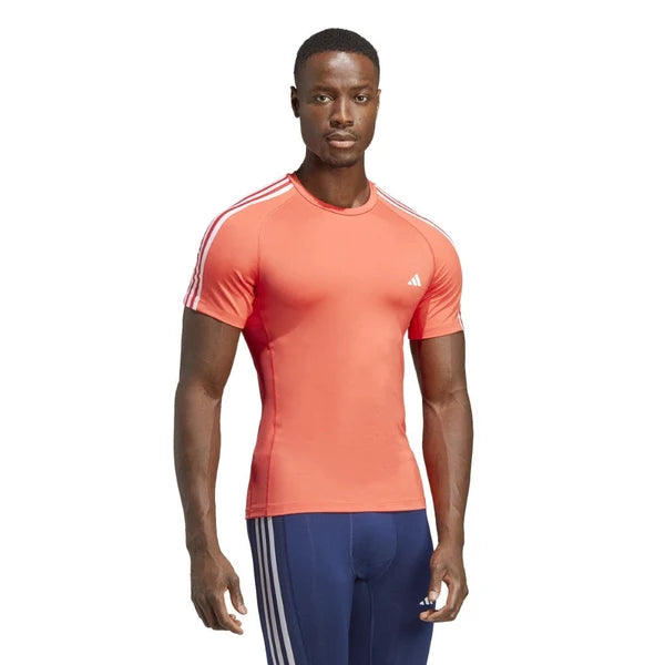 ADIDAS Techfit 3-Stripes Training T-shirts