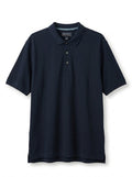 Eddie Bauer Men's Classic Fit Short Sleeve Polo Shirt - Dark Navy