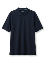 Eddie Bauer Men's Classic Fit Short Sleeve Polo Shirt - Dark Navy