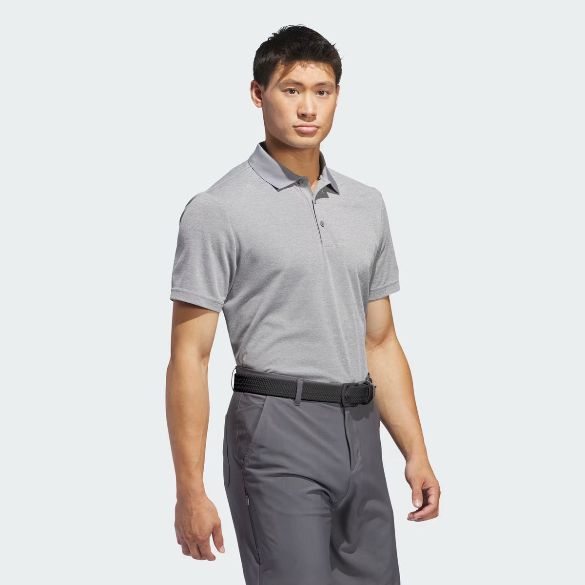 ADIDAS Performance Heathered Polo Shirt