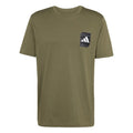 ADIDAS Camo Woven Graphic T-shirt