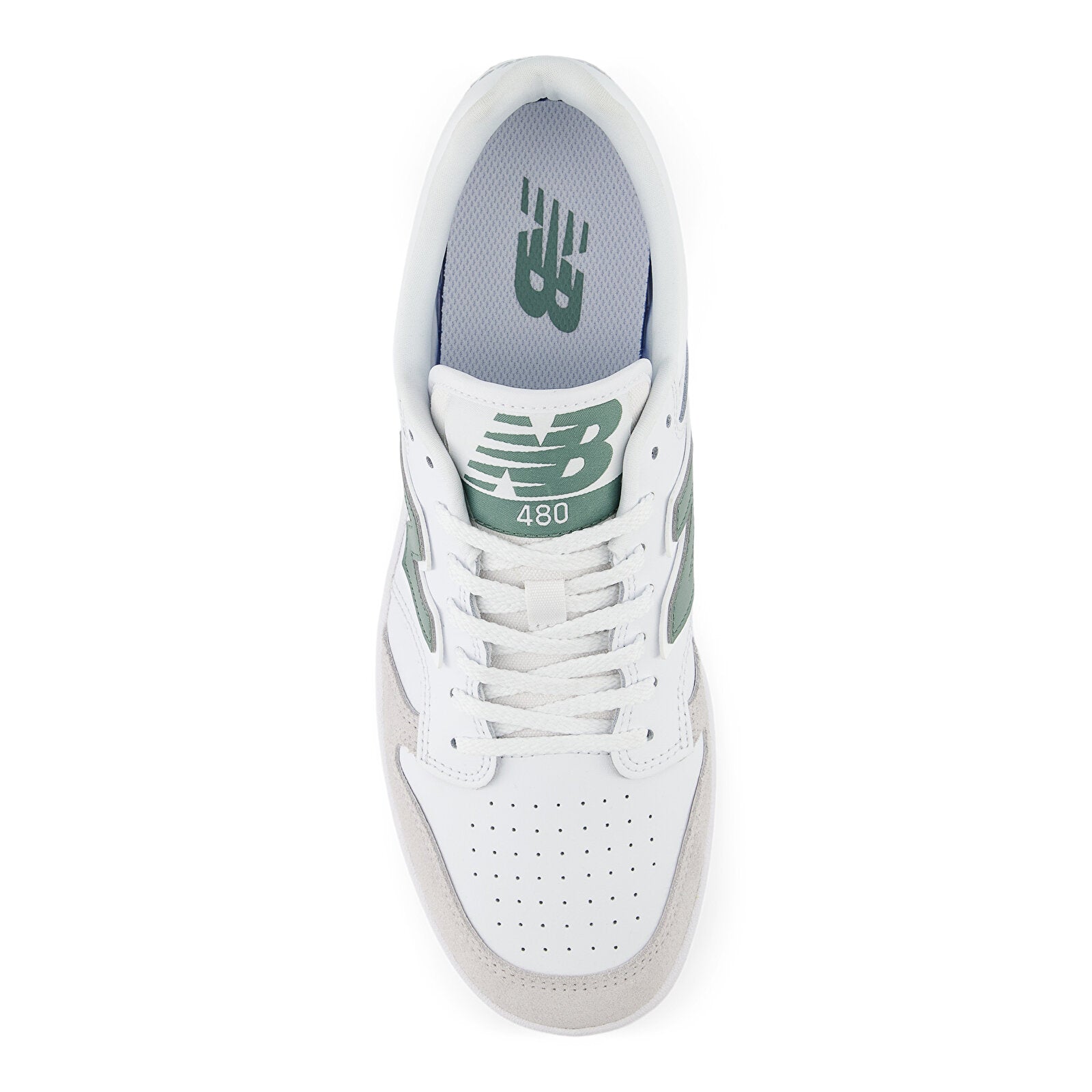 New Balance 480 White Unisex Shoes BB480LYG