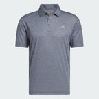 ADIDAS PERFORMANCE HEATHER POLO SHIRT