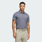 ADIDAS PERFORMANCE HEATHER POLO SHIRT