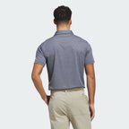 ADIDAS PERFORMANCE HEATHER POLO SHIRT