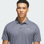 ADIDAS PERFORMANCE HEATHER POLO SHIRT
