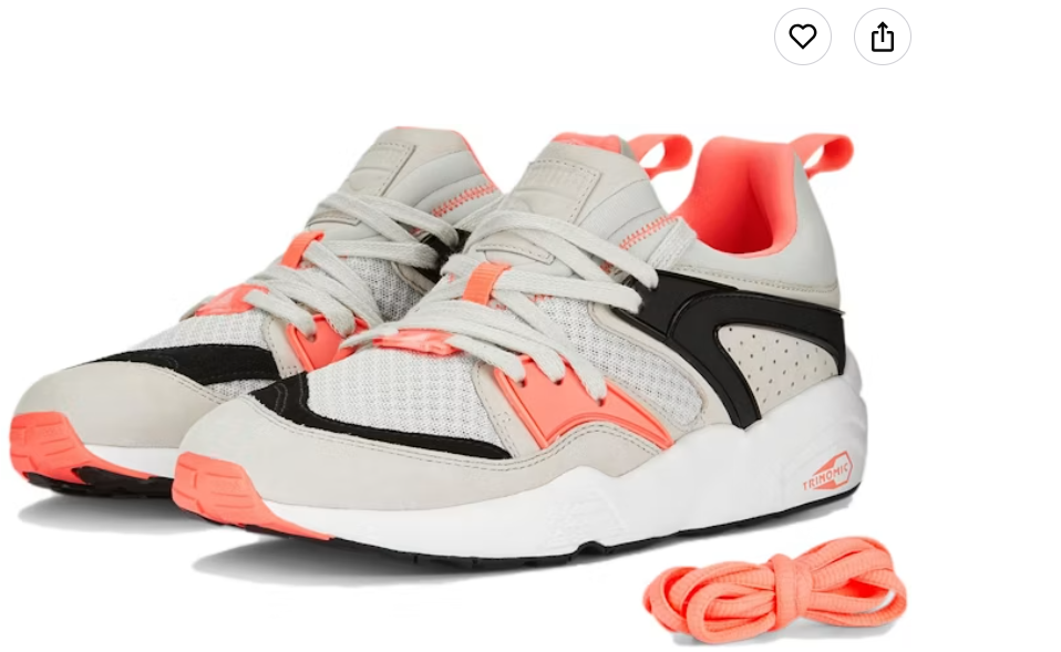Puma Blaze Of Glory 'Grey Black Pink'