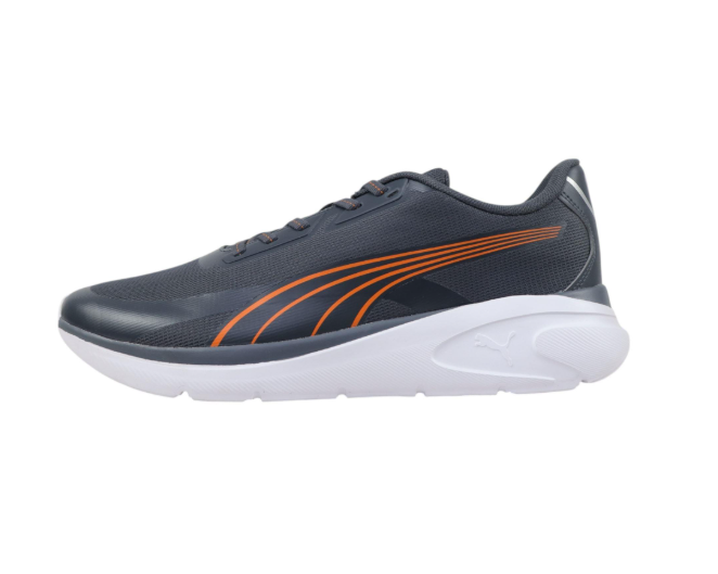 PUMA MENS EVOFLEX STRONG LACE-UP RUNNING SHOES