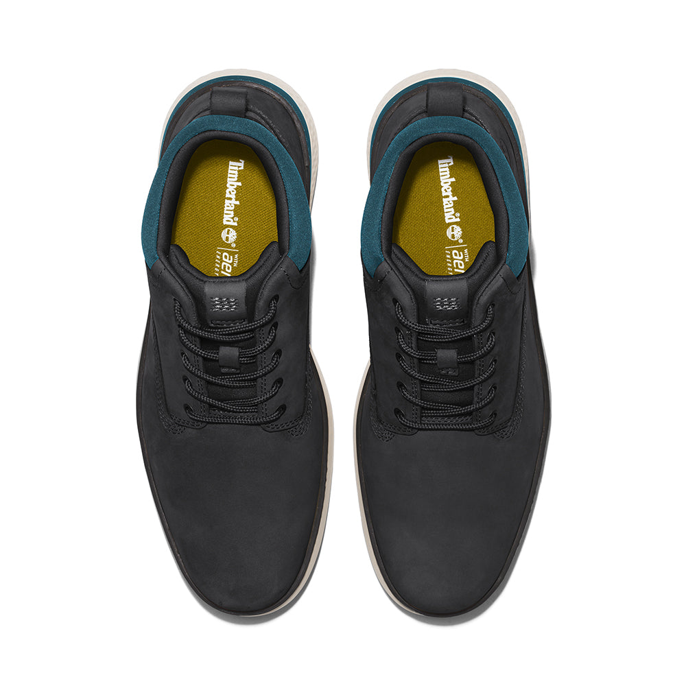 TIMBERLAND CROSS MARK CHKKA BOOTS BLACK NUBUCK W BLUE