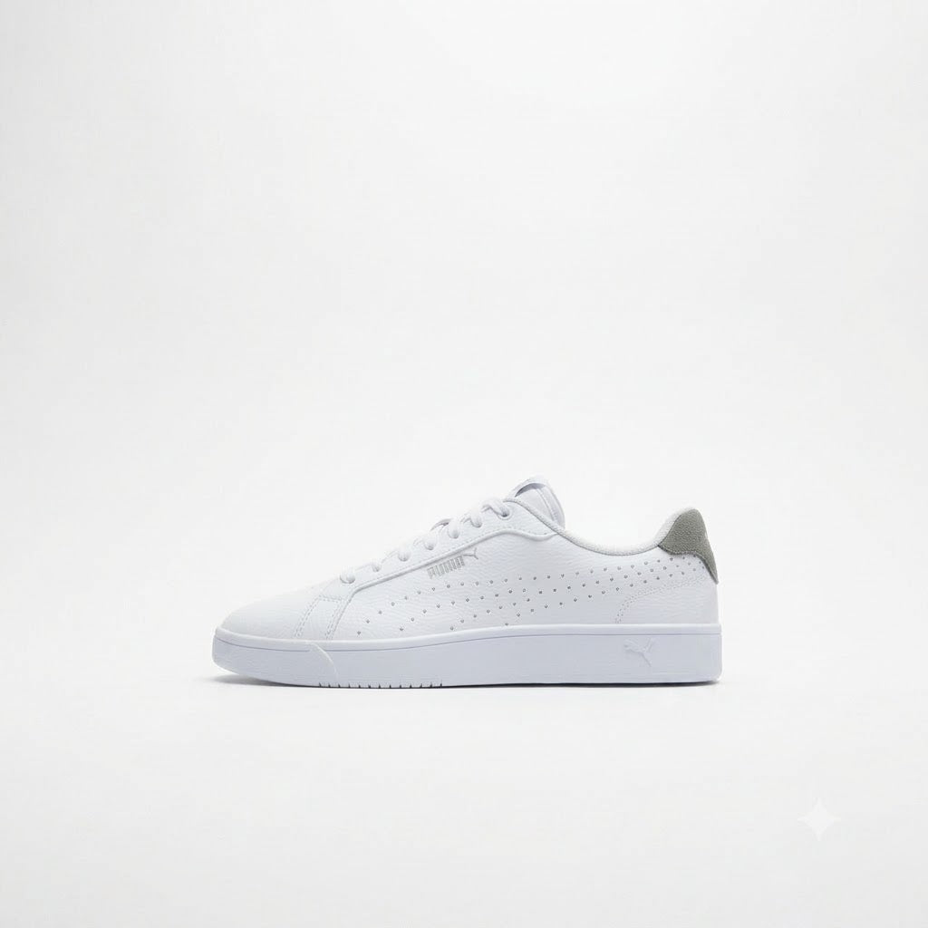 PUMA Grounded مثقوب "أبيض رمادي"