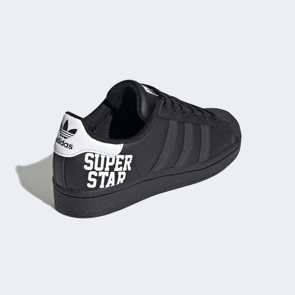 ADIDAS Superstar J 'فارستي باك - أسود أبيض'