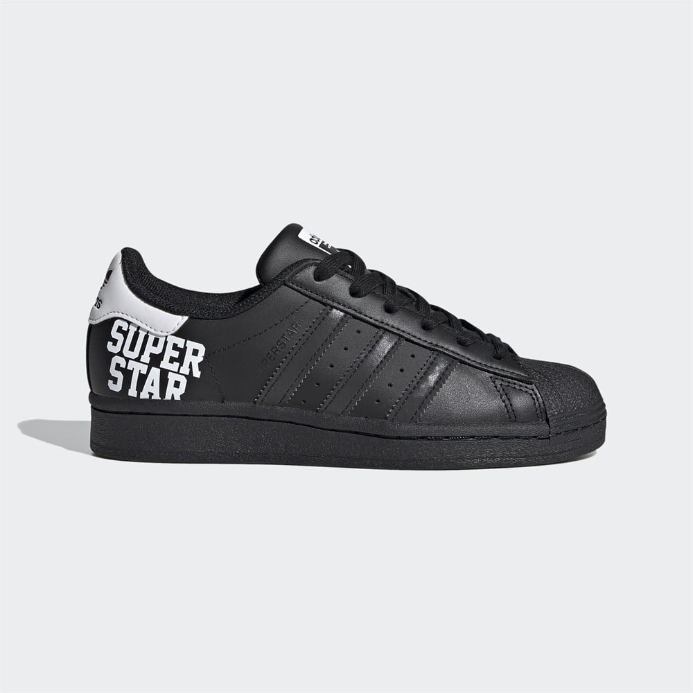 ADIDAS Superstar J 'فارستي باك - أسود أبيض'