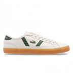 LACOSTE Sideline Retro Sneaker - Off-White/Green