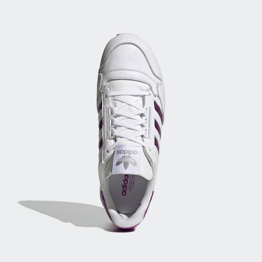 أديداس أوريجينالز ZX 500 أبيض سحابي/أرجواني صارخ