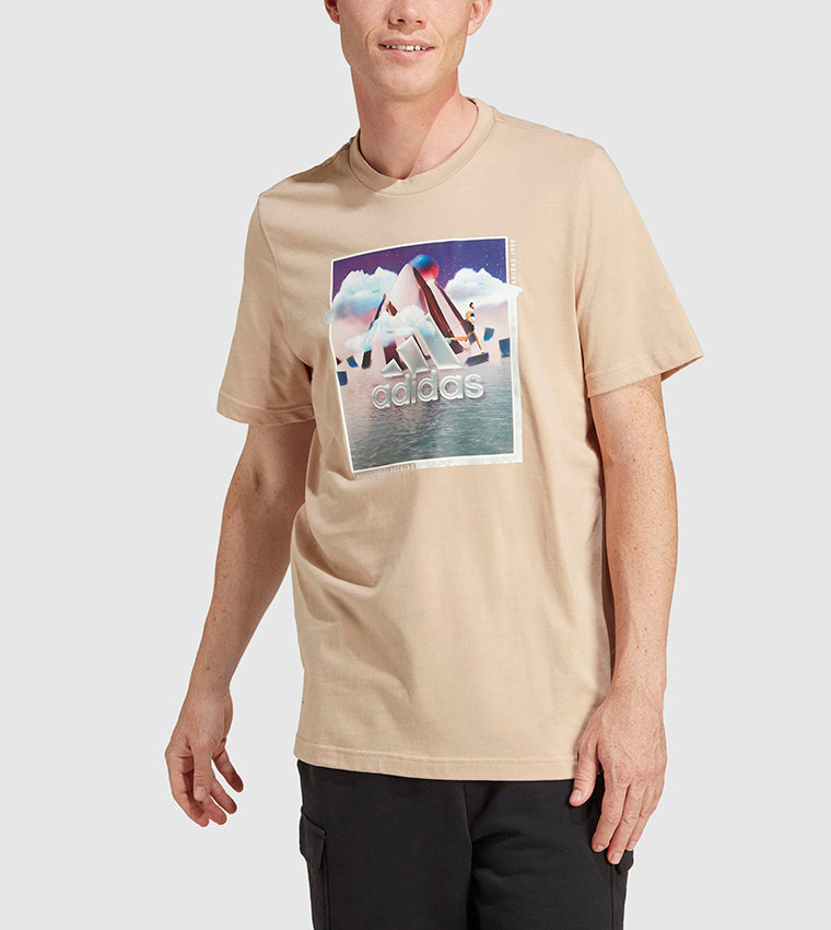ADIDAS Landscape Badge Graphic Tee