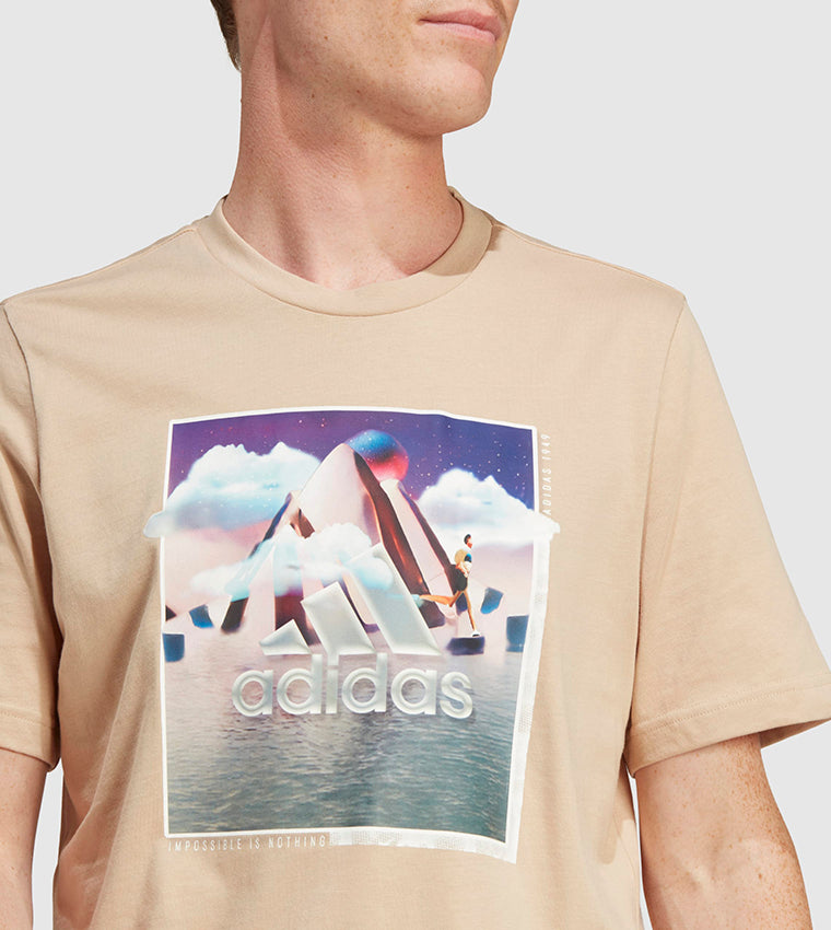 ADIDAS Landscape Badge Graphic Tee