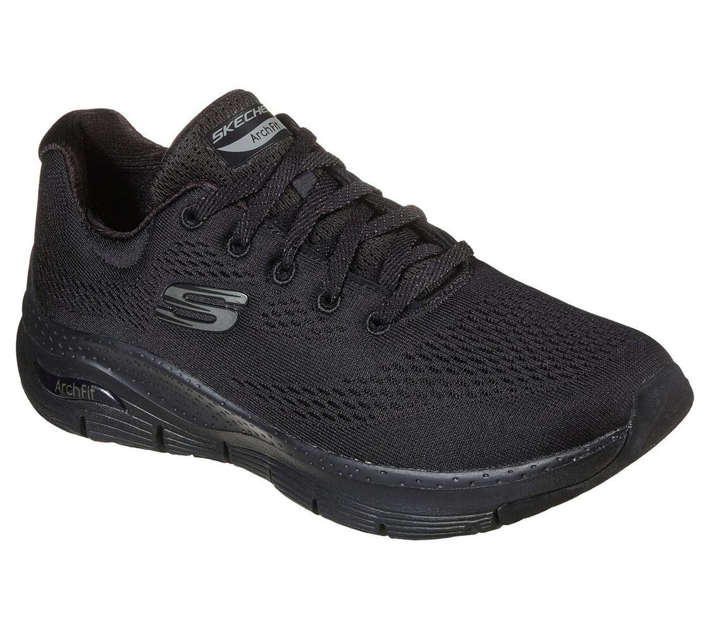 SKECHERS   Big Appeal Black Arch Fit Trainers