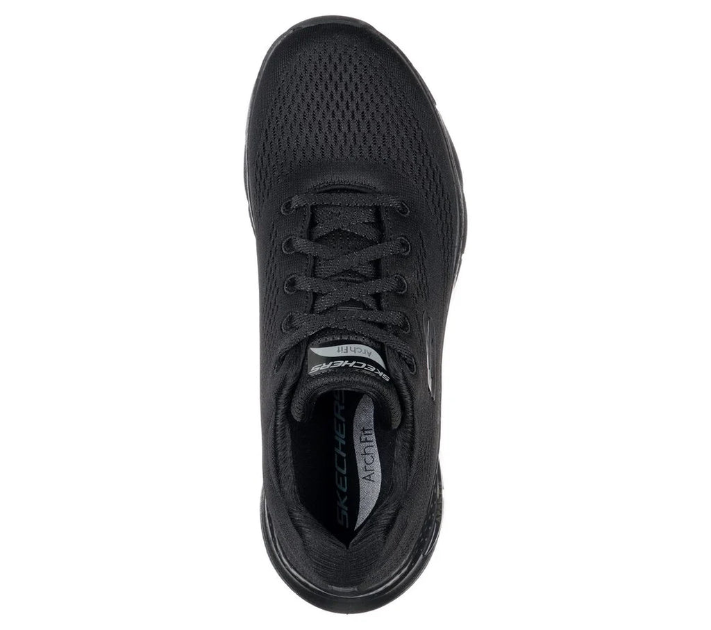 SKECHERS   Big Appeal Black Arch Fit Trainers
