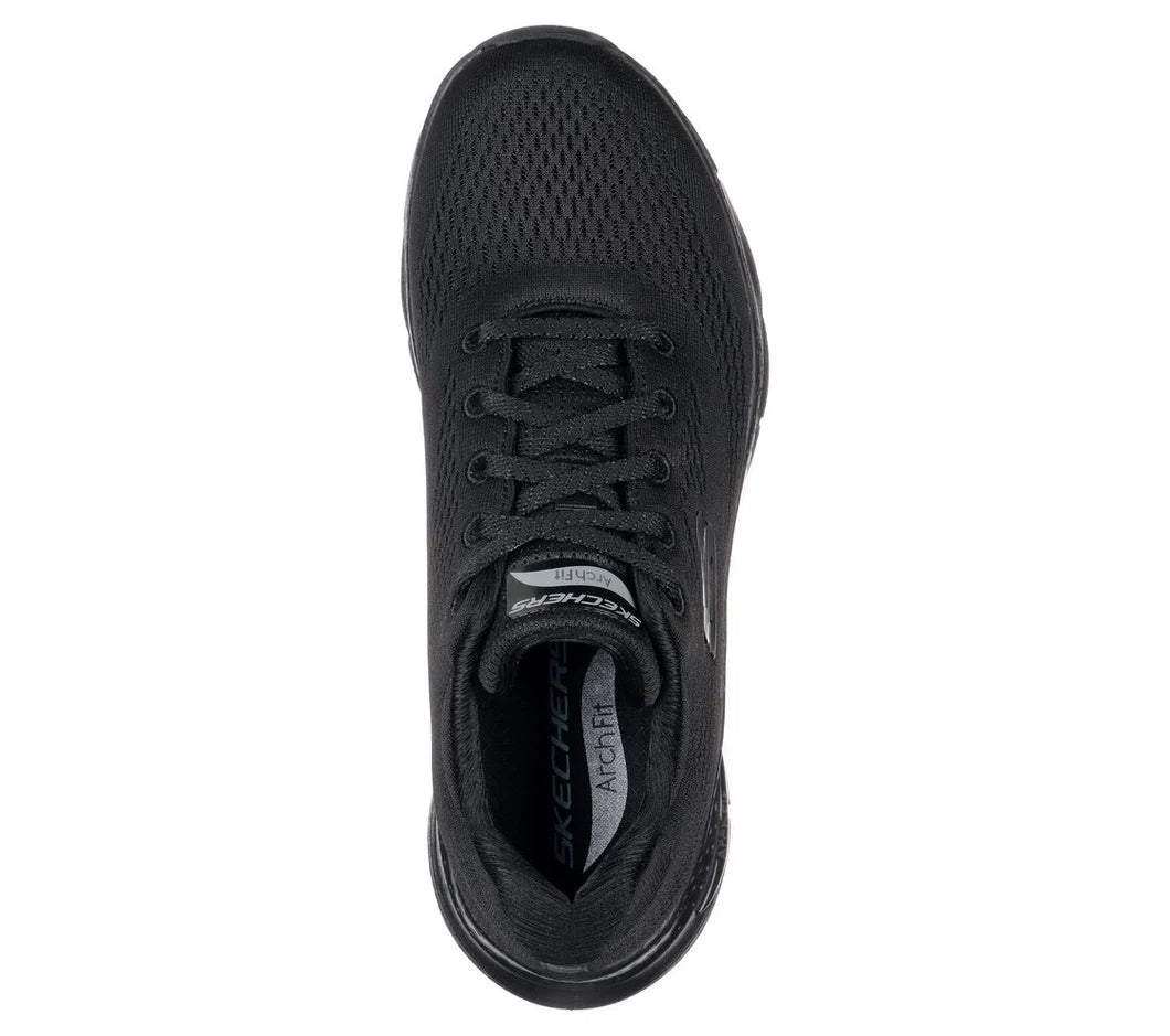 SKECHERS   Big Appeal Black Arch Fit Trainers