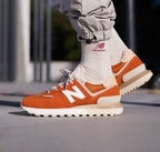 NEW BALANCE  U574LGDO ORANGE