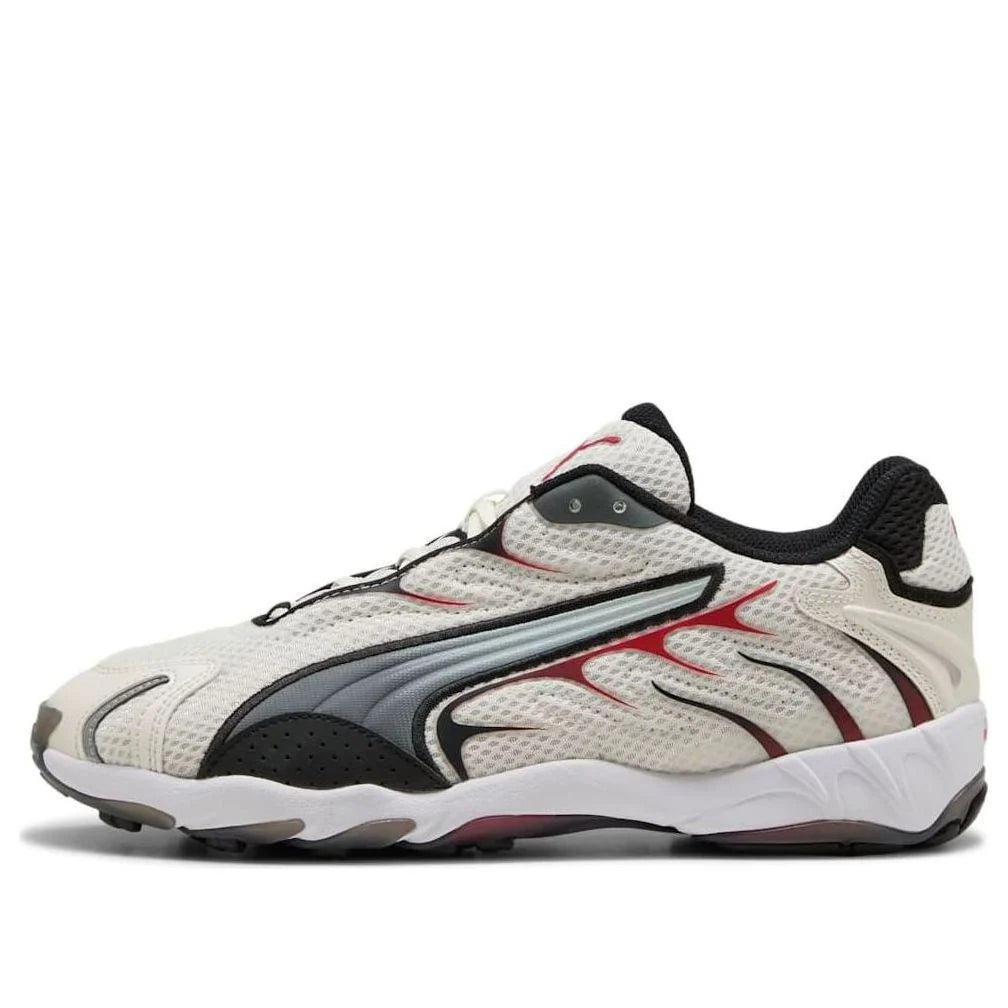 PUMA INHALE "أبيض دافئ وأحمر لكل الأوقات"