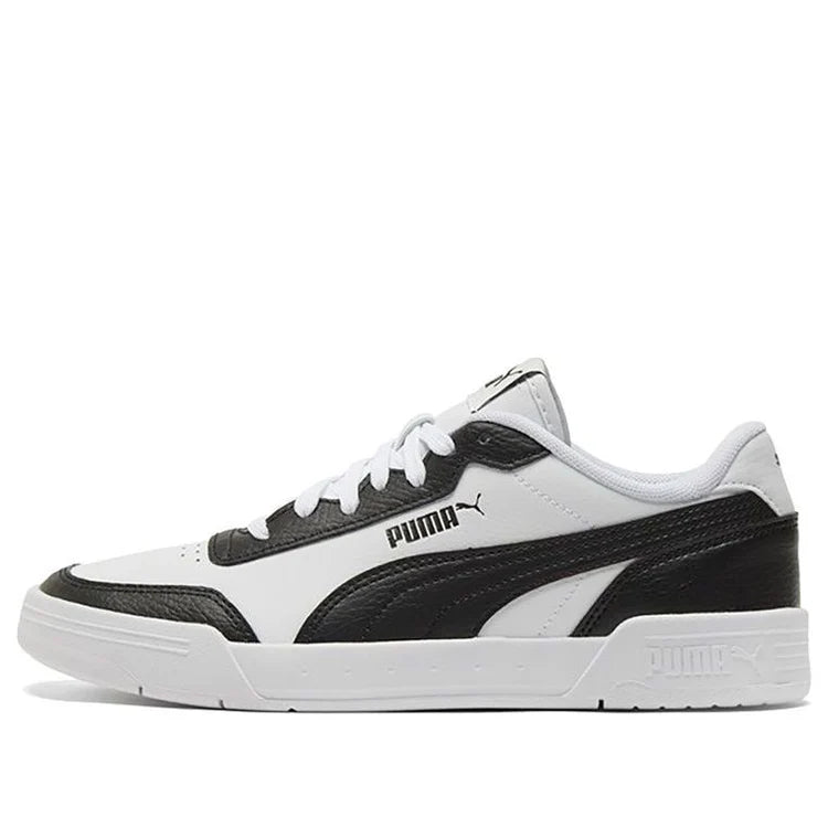 PUMA MEN'S CARACAL WHITE-BLACK SNEAKERS