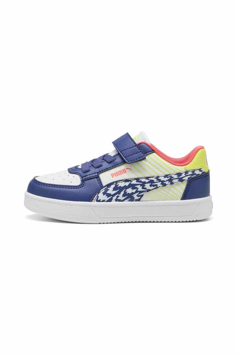PUMA CAVEN 2.0 KIDS SNEAKERS WITH SCRATCH BLUE