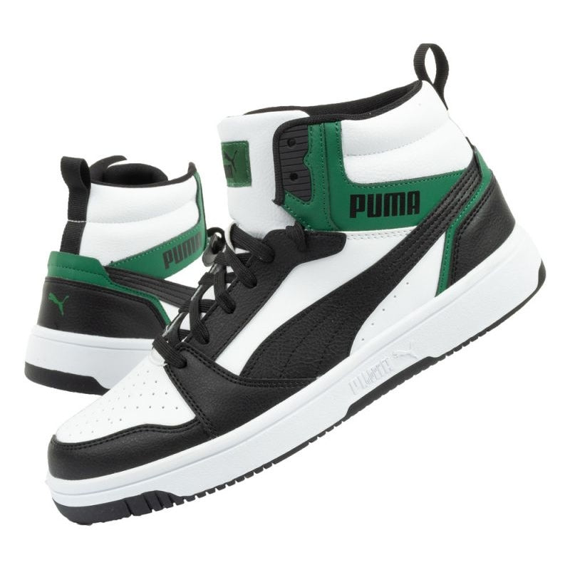 PUMA REBOUND V6 'BLACK WHITE GREEN'