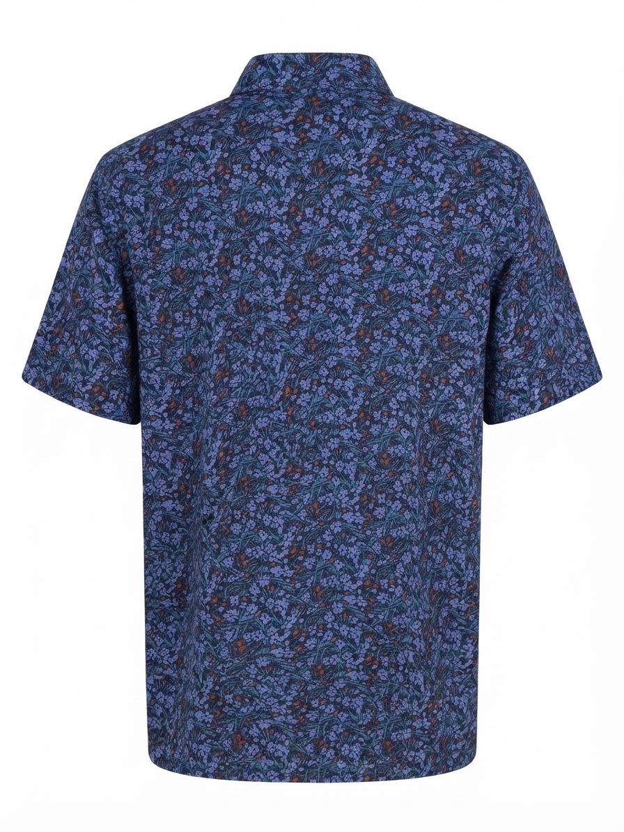 SONOMA Men's Short-Sleeve Floral Casual Shirt