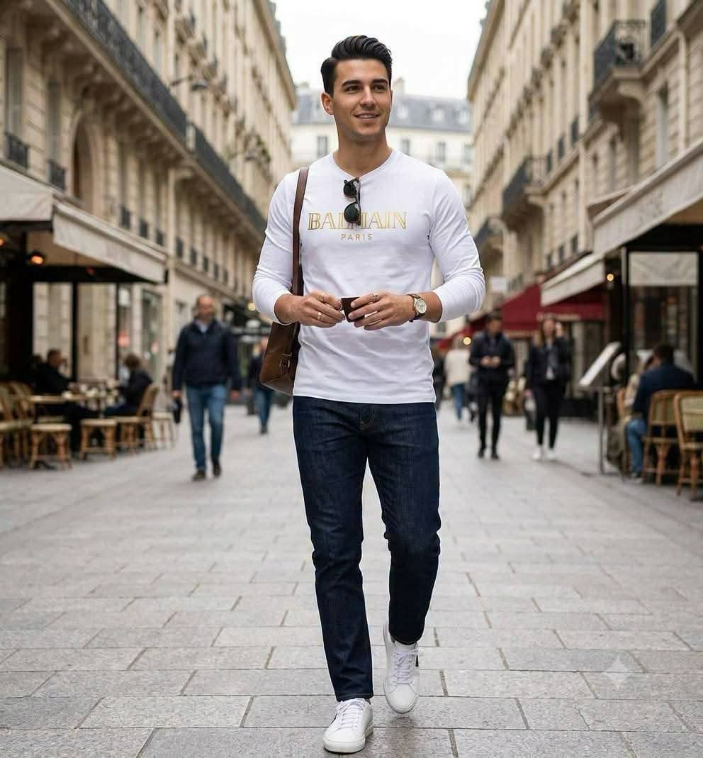 BALMAIN PARIS T-SHIRT