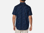 COLUMBIA Men's Rapid Rivers Printed Short Sleeve Shirt