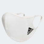 ADIDAS Face Covers, 3-Pack (M/L),  (KIT = 3 MASKS)White H34578