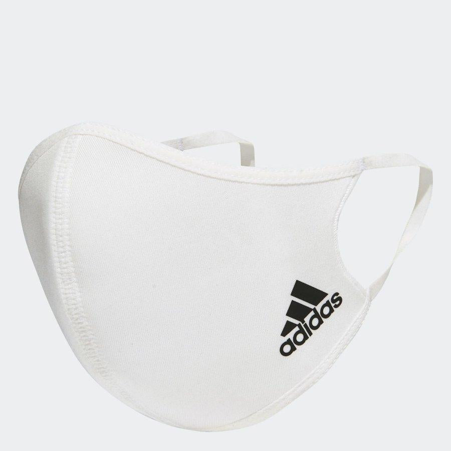 ADIDAS Face Covers, 3-Pack (M/L),  (KIT = 3 MASKS)White H34578