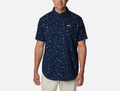 COLUMBIA Men's Rapid Rivers Printed Short Sleeve Shirt