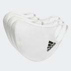 ADIDAS Face Covers, 3-Pack (M/L),  (KIT = 3 MASKS)White H34578