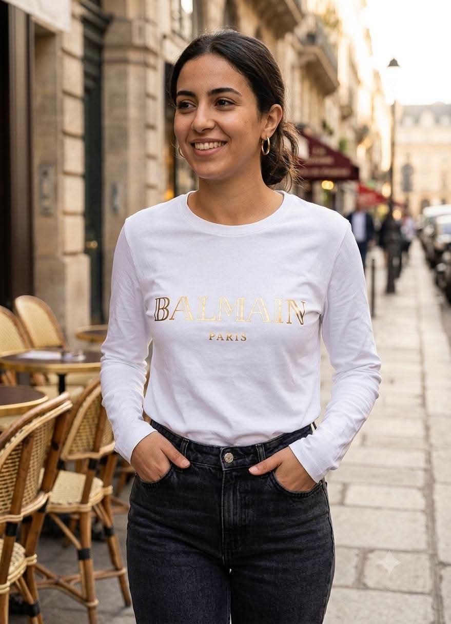 BALMAIN PARIS T-SHIRT