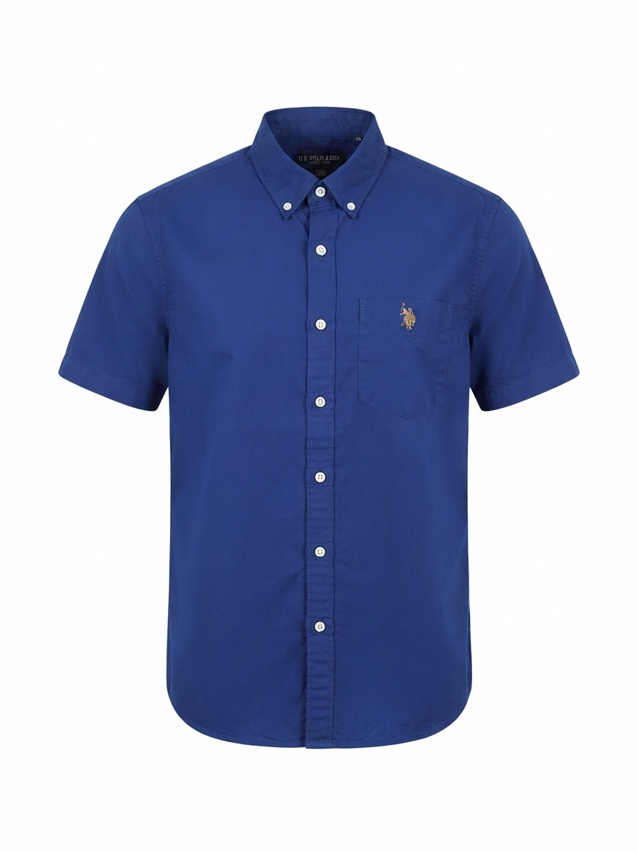 U.S. Polo Assn. Royal Blue Short-Sleeve Shirt