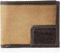 TIMBERLAND WALLET PRO MENS CANVAS LEATHER