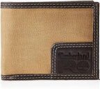 TIMBERLAND WALLET PRO MENS CANVAS LEATHER