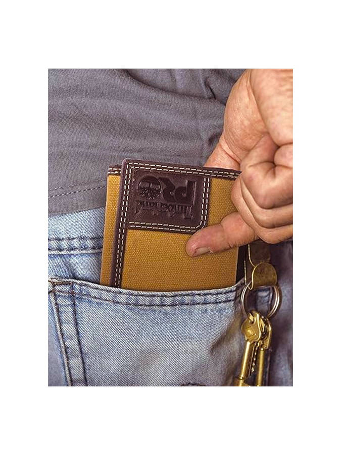 TIMBERLAND LEATHER RFID BILLFOLD