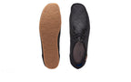CLARKS SHACRE II STEP MOCCASIN BLACK TEXTILE