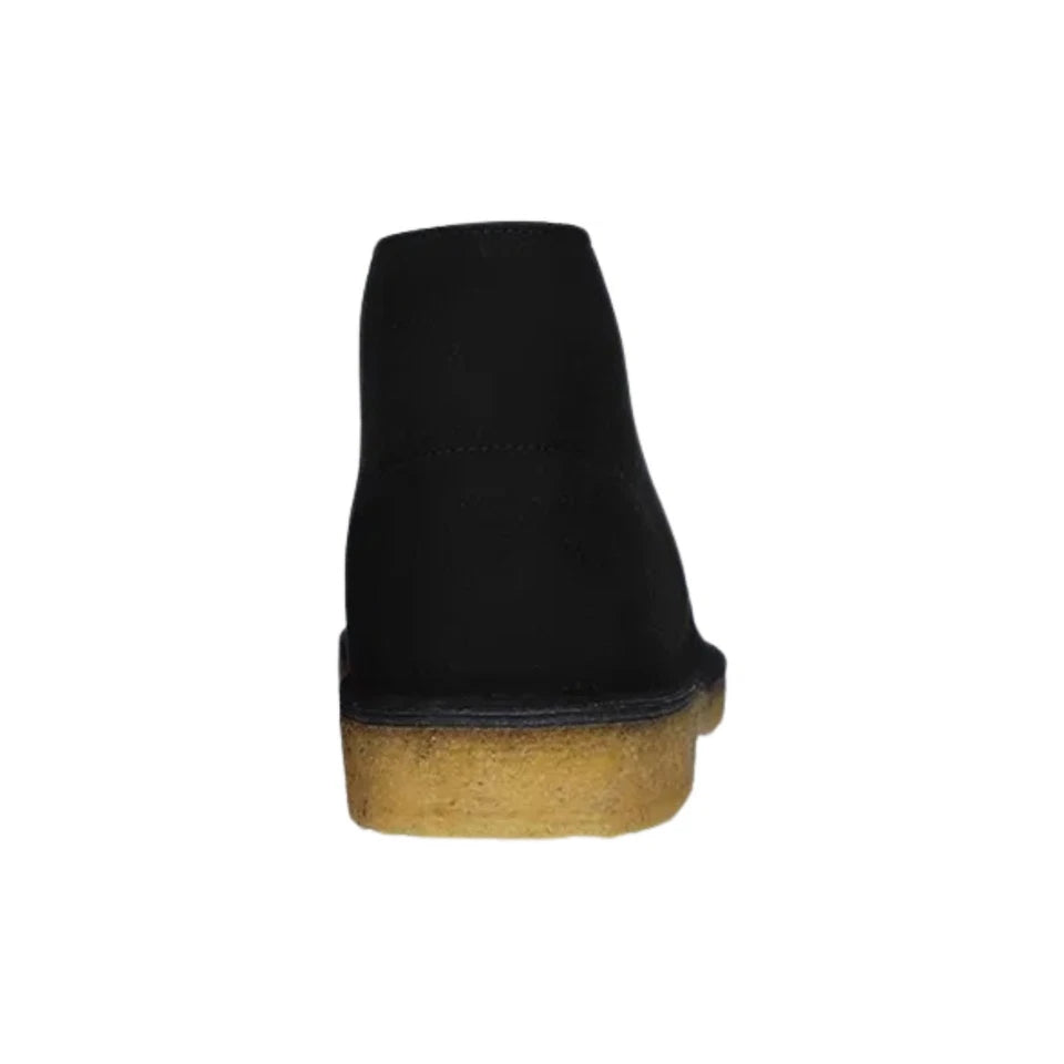 CLARKS DESERT BOOT BLACK VEGAN