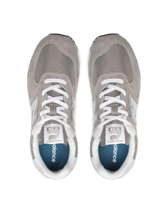 NEW BALANCE 574 حذاء رياضي كاجوال رمادي للمدرسة GC574EVG
