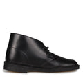 CLARKS DESERT BOOT BLACK POLISHED