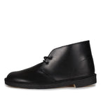 CLARKS DESERT BOOT BLACK POLISHED