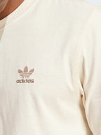 ADIDAS T-SHIRT TREFOIL ESSENTIALS BEIGE JC9991