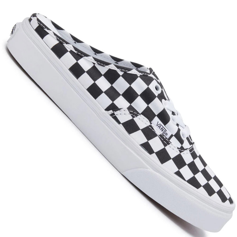 VANS Authentic Mule Slipper (Checkerboard) Black/True White